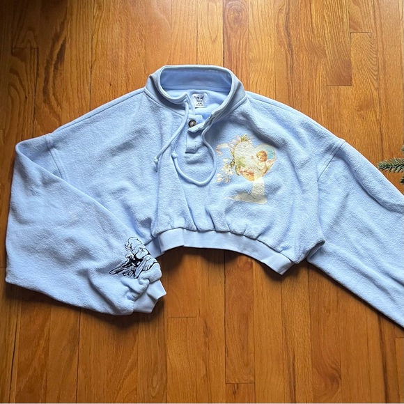 Boys Lie 'Perpetual Feelings' Cropped Sweatshirt - Picture 6 of 16